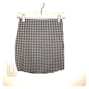Gingham Skirt